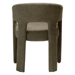 SPLENDOR ARMCHAIR Dark Olive Boucle 100107203 04 Back