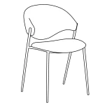 ZONE CHAIR 100107450 01 Drawing