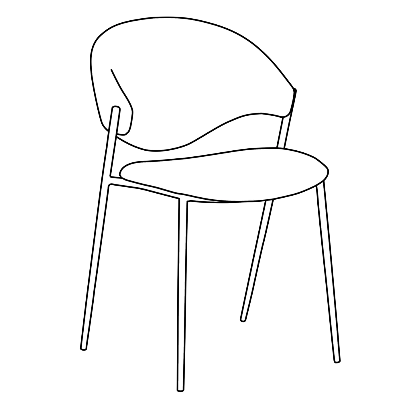 ZONE CHAIR 100107450 01 Drawing