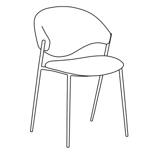 ZONE CHAIR 100107460 01 Drawing